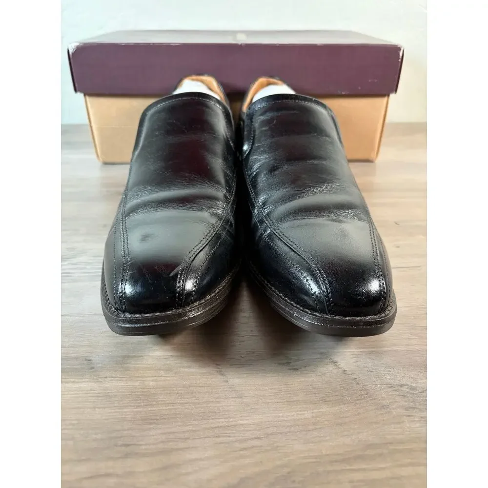 Johnston and Murphy Lewis Venitian Full‎ Grain Leather Balck Men's 9.5 EU 42.5